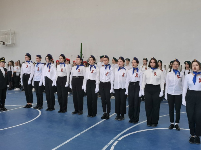 Конкурс "Строя и песн".